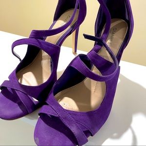 Gianni Bini purple Heels